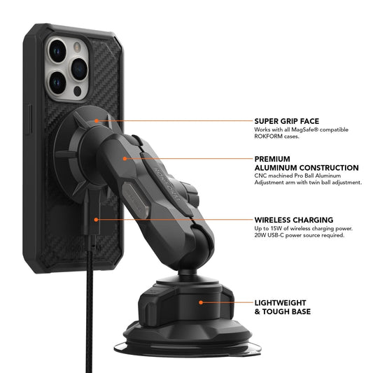 Magnetic Windshield Car Charger