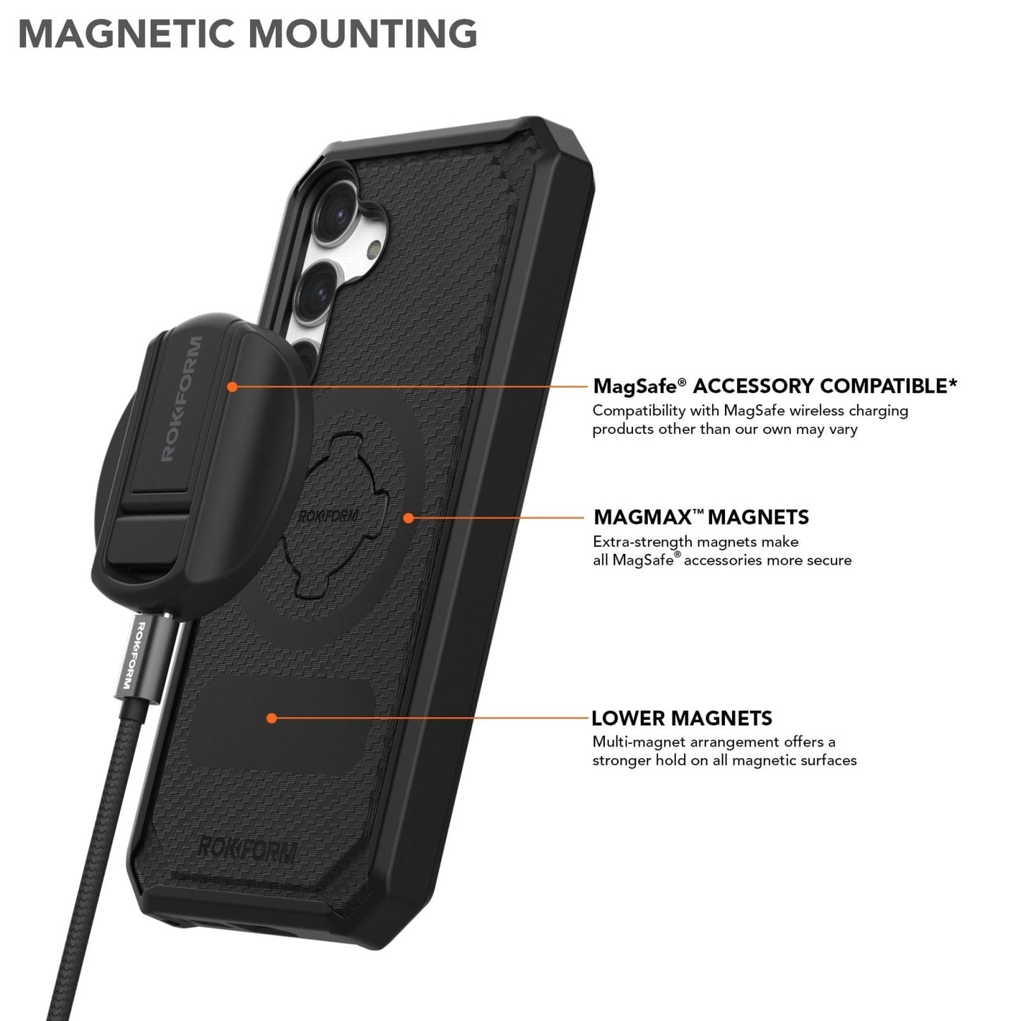 Galaxy S24+ Magnetic Rugged Case