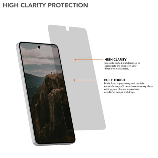 Samsung Galaxy S26 Tempered Glass Screen Protector (2 Pack)