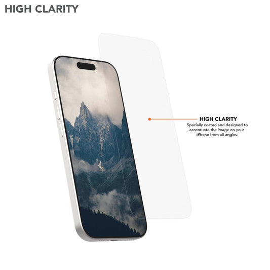 iPhone 16 Pro Tempered Glass Screen Protector